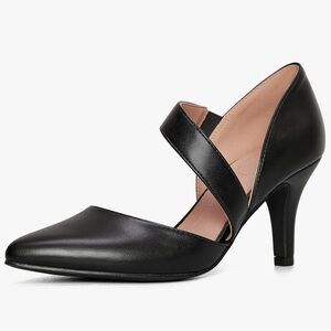 mysoft Women's Pumps Pointed Toe 3 inch Dress Shoes